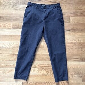 Banana Republic Athletic Fit Men's Navy Chino Pants